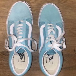 Teal old skool vans